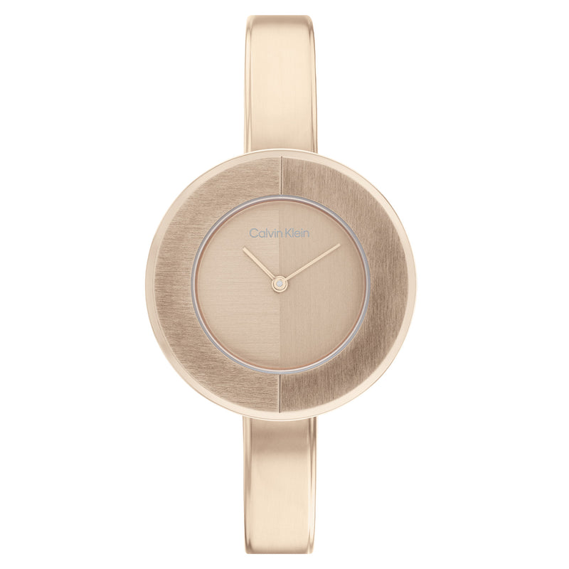 Calvin Klein Confidence Bangle Rosékleurig Dames Horloge 2002-CK25200023-zoom-