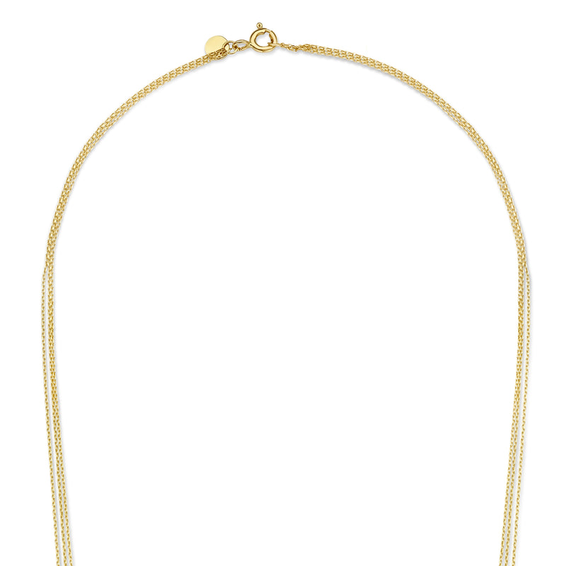 Beloro Jewels La Rinascente Bellisa 9 Karaat Ketting BO340033-zoom-