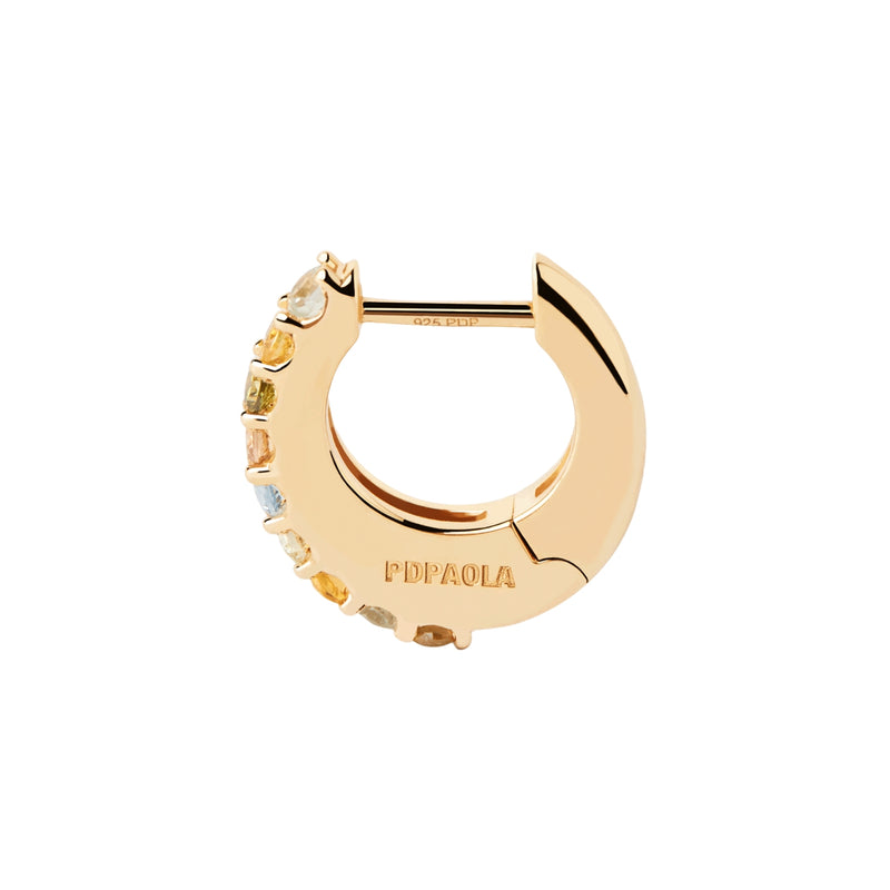 P D Paola Color 925 Sterling Silver Earrings with Gold Plating AR01-B90-U-zoom-