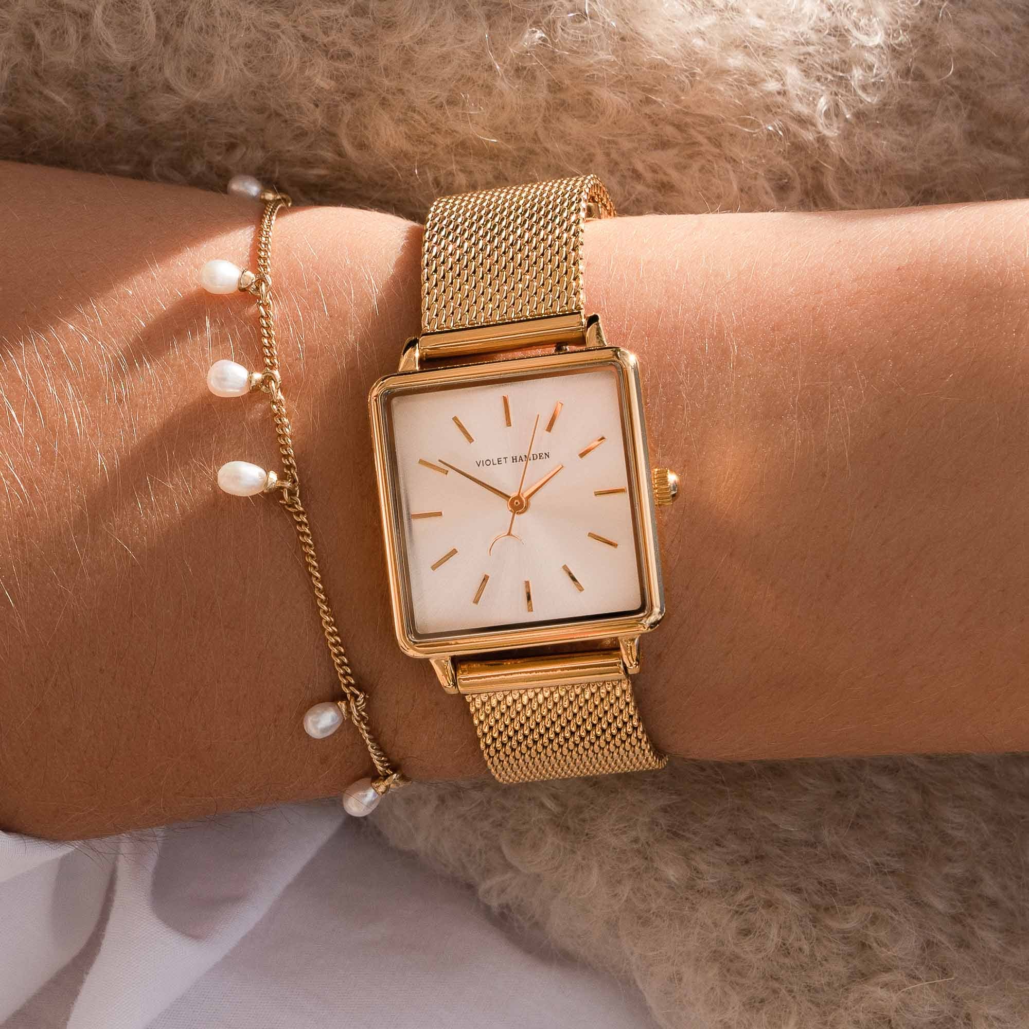 Violet Hamden Dawn Base Vierkant Women'sWatch VH09024