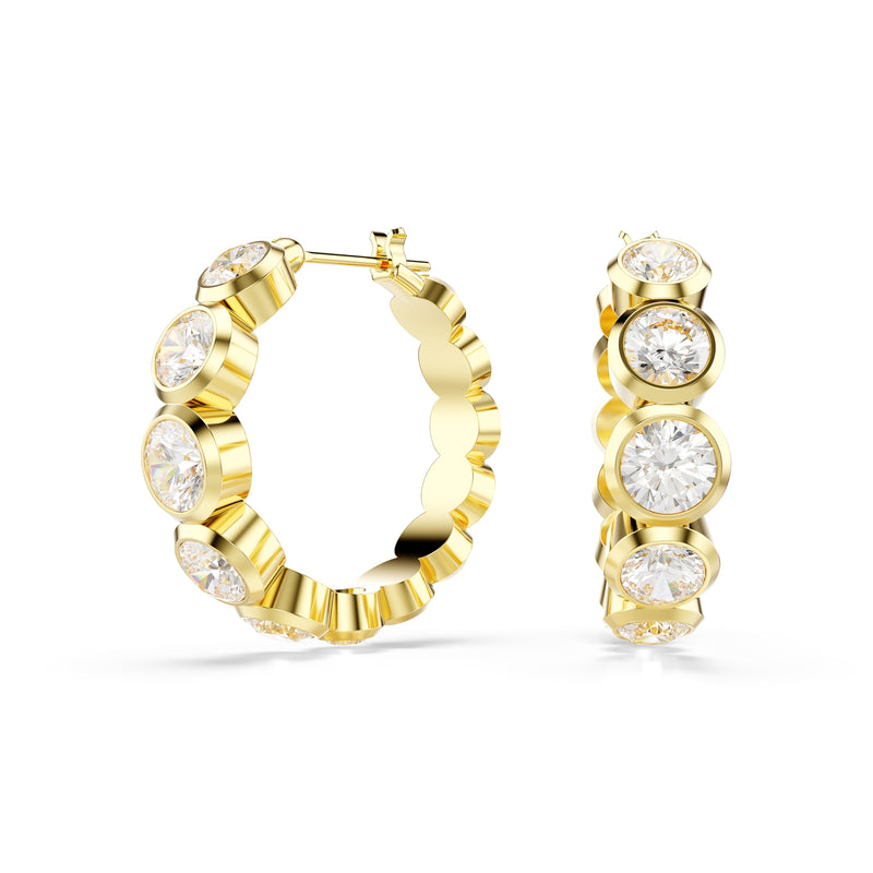 Swarovski Imber Gold Coloured Ear studs 5711483-zoom-