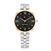 Tommy Hilfiger Ella Zwart Dames Horloge 2002-TH1782684