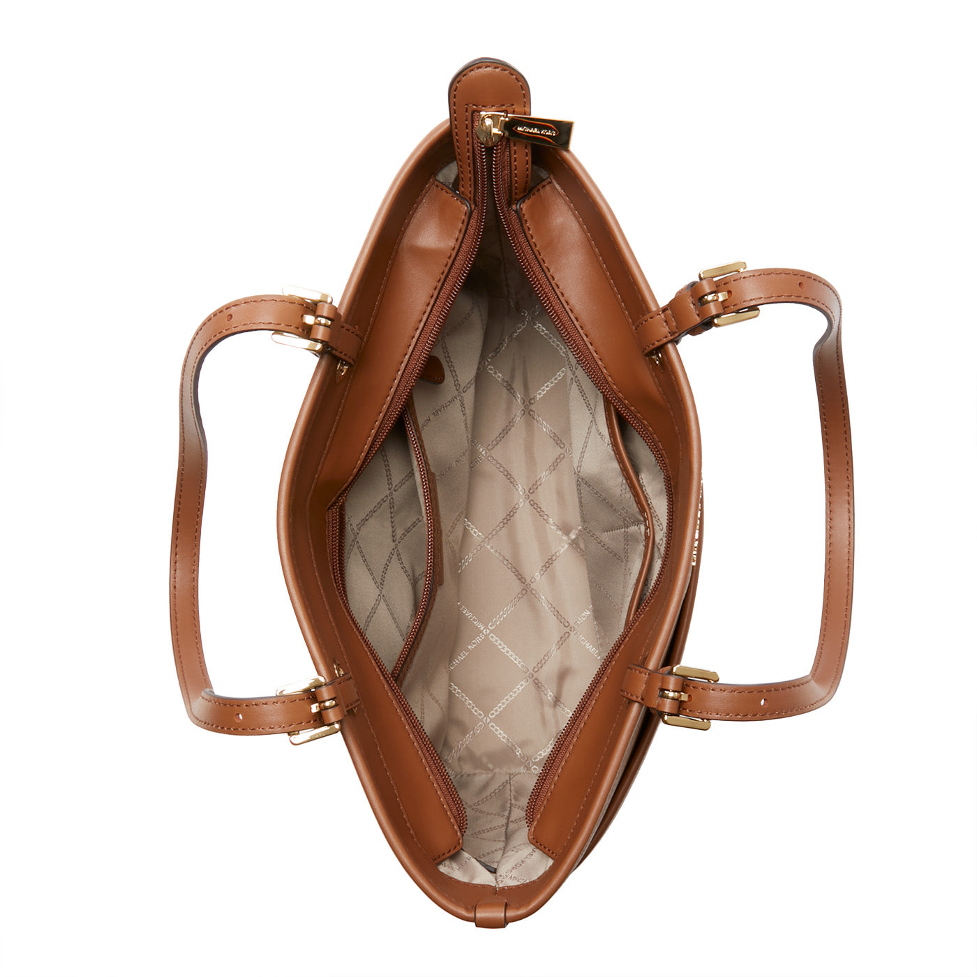 Michael Kors Winston Bruine Leren Shopper 30S3GWNT2L-230