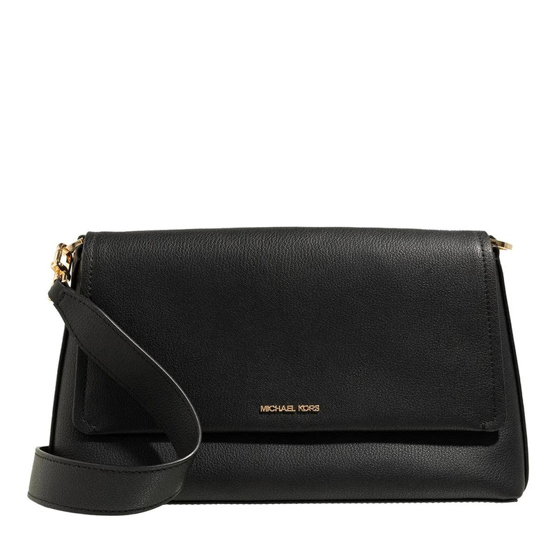 Michael Kors Nessa Black Leather Shoulder bag 2001-A0542920-zoom-