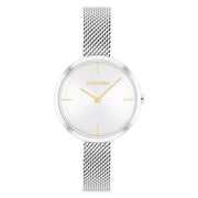 Calvin Klein Beam Zilverkleurig Dames Horloge 2002-CK25200184