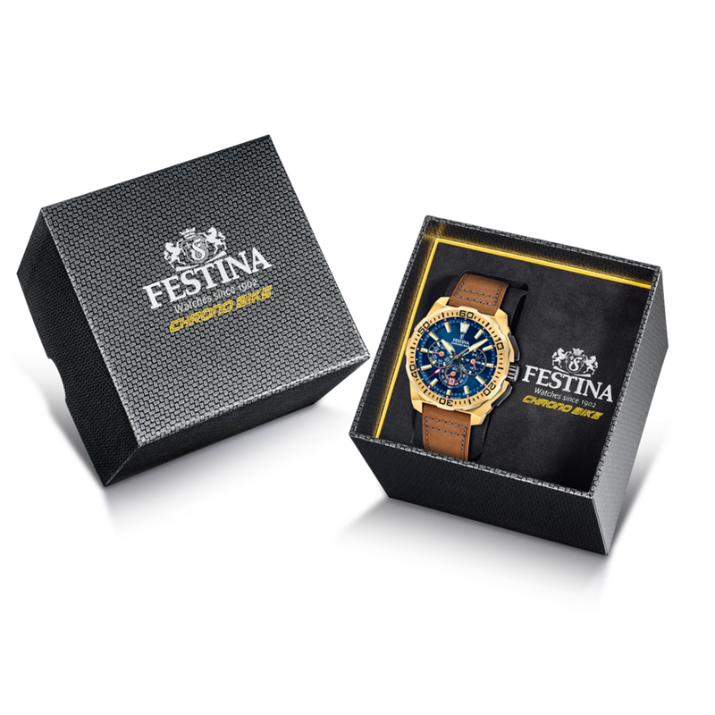 Festina Chrono Bike Blue Men's Watch F20728/1-zoom-