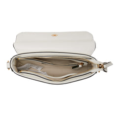 Valentino Bags Ivy White Crossbody Bag VBS8NR09BIANCO