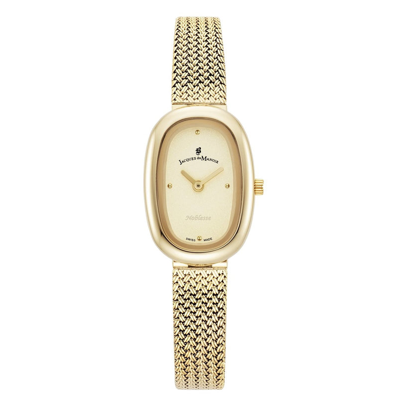 Jacques du Manoir Noblesse Goudkleurig Dameshorloge JWL05202-zoom-