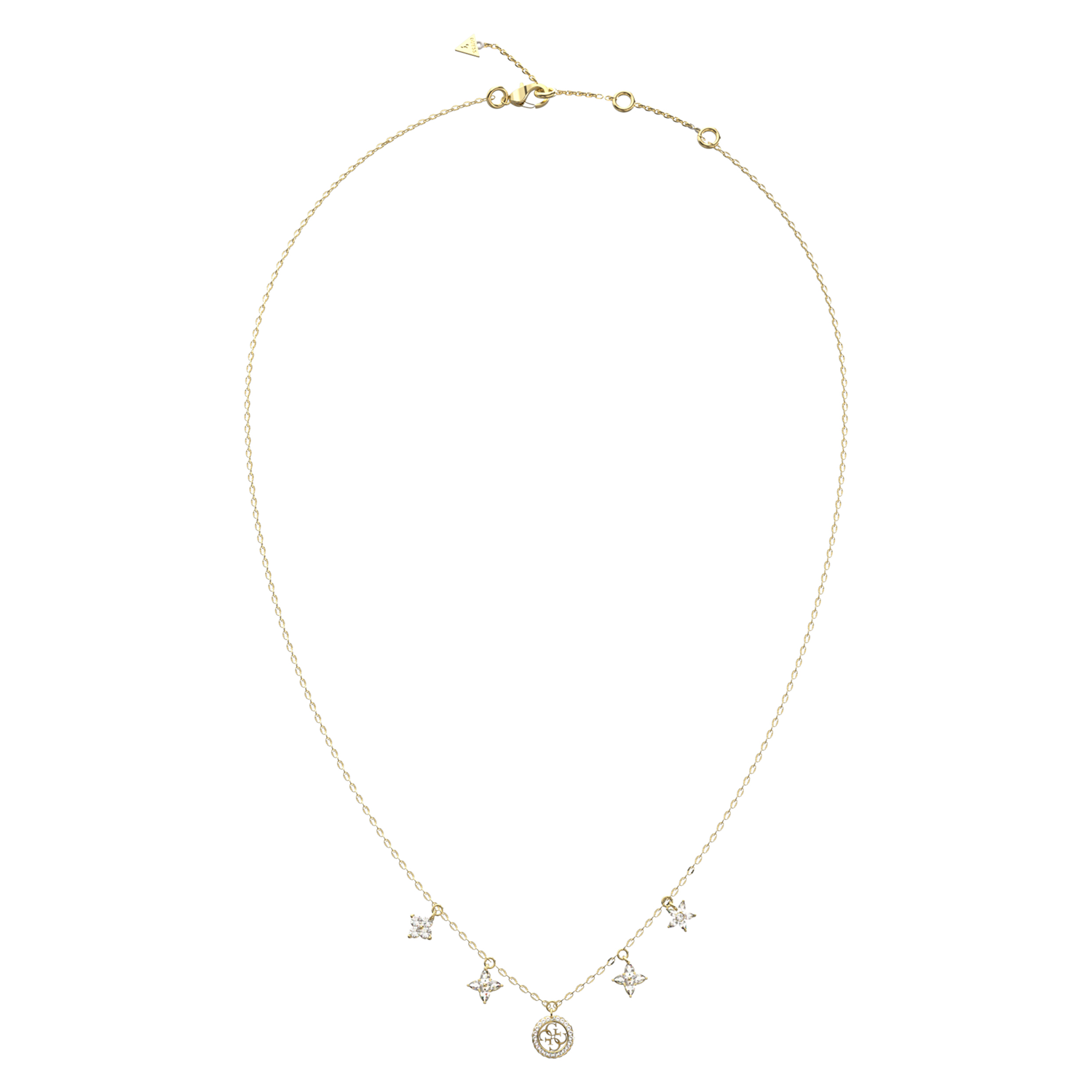 Guess Secret Garden Gold-coloured Necklace JUBN06032JWYGT-U