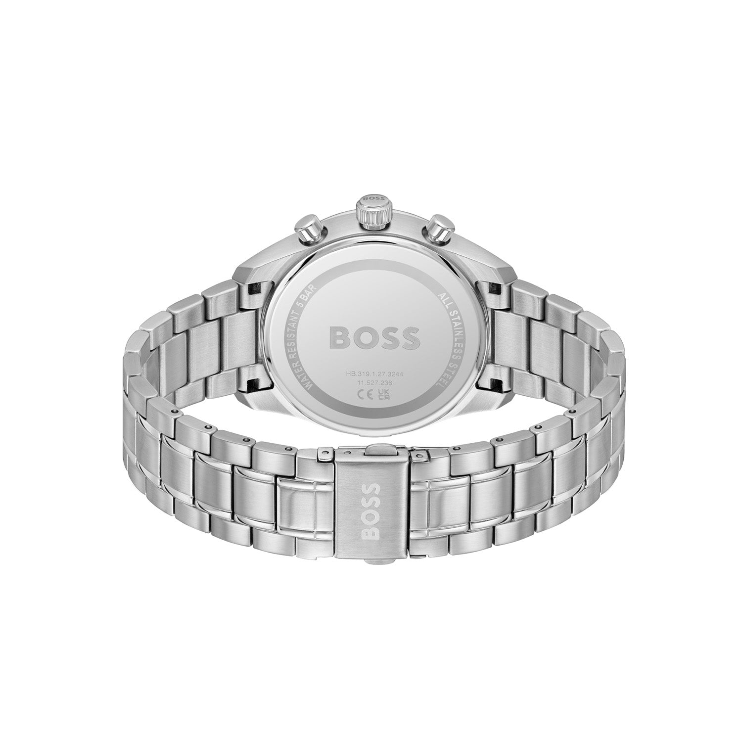 Hugo Boss Grand Prix 40 Silver Men's Watch HB1514259