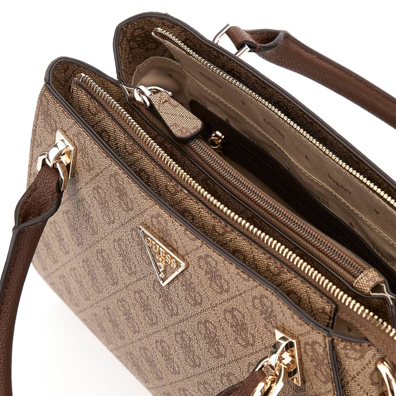 Guess Noelle Brown Luxury Shoulder Bag HWBG96-72070-LGW-zoom-