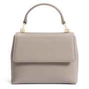 Isabel Bernard Femme Forte Heline Taupe Handtas van Kalfsleer IB21039