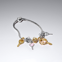 Pandora Moments Gold Plated Openwork Heart Padlock Charm 764358C00