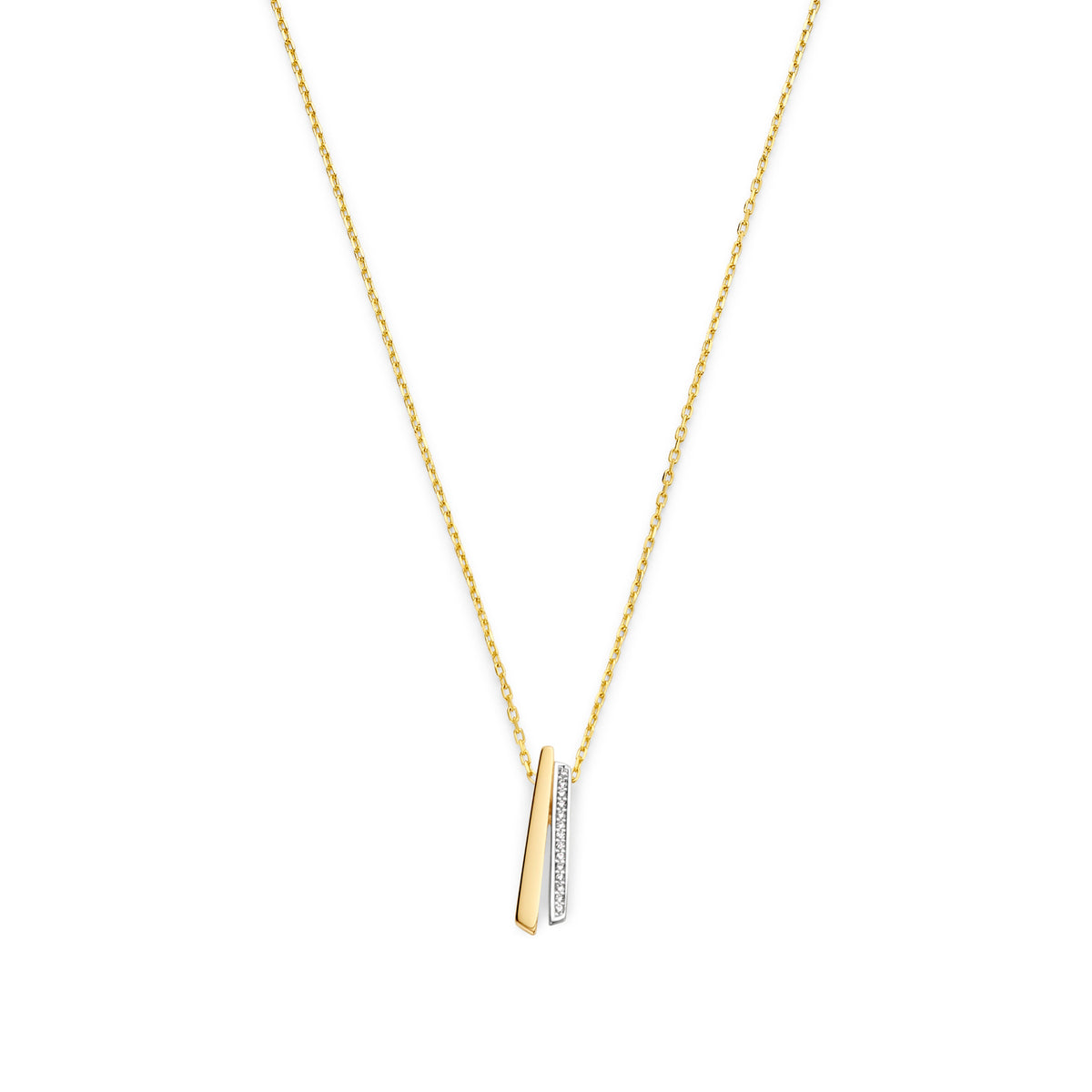 Beloro Jewels Monte Napoleone Stella 9 carat gold Necklace BO340029