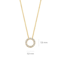 Blush 14 karat gold Necklace 3065YZI