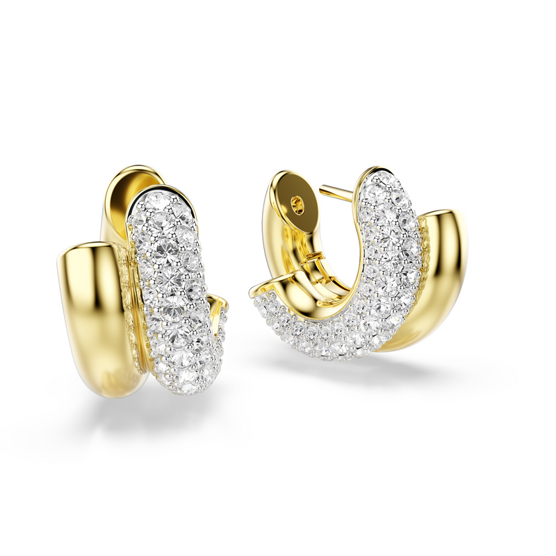 Swarovski Dextera Gold Plated Earrings 5740735-zoom-