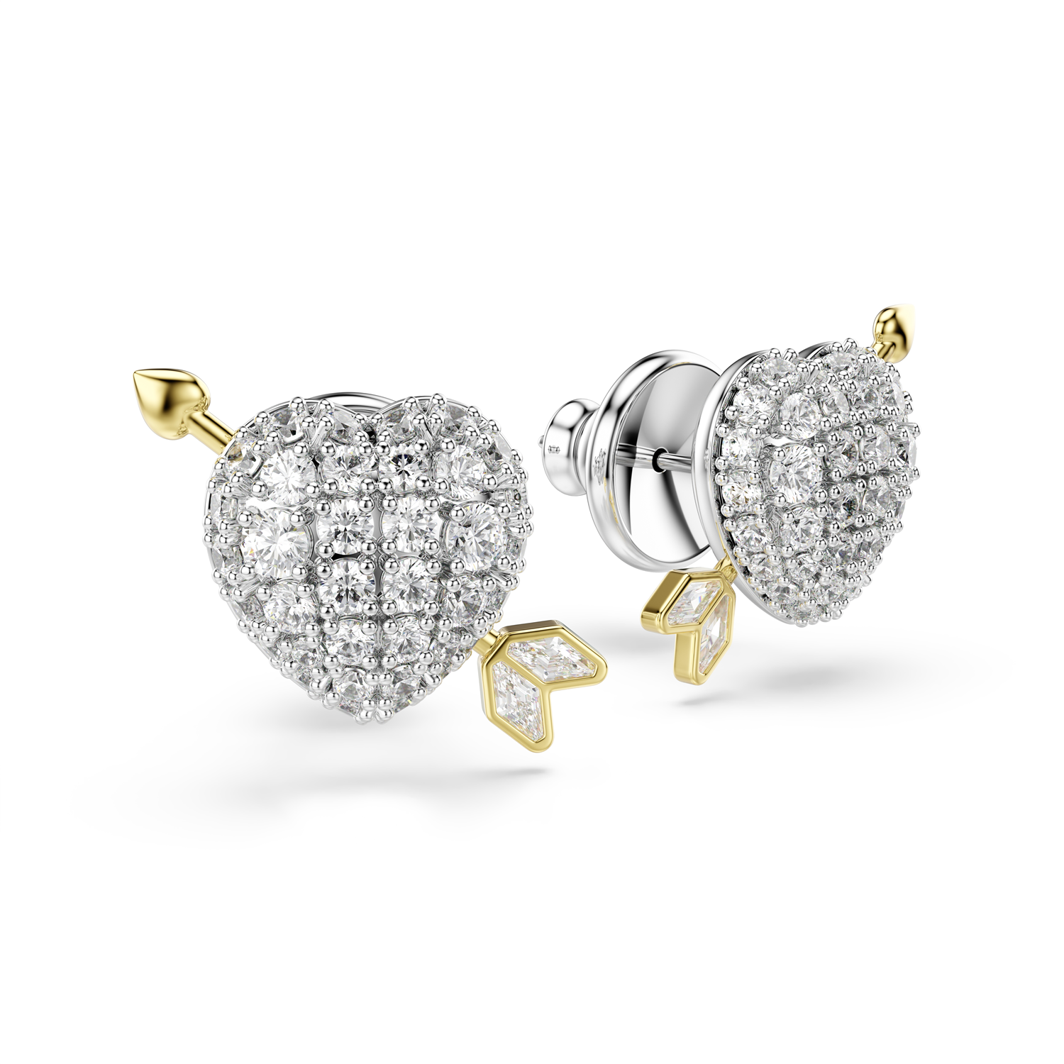 Swarovski Idyllia Gold Plated Earrings 5737298