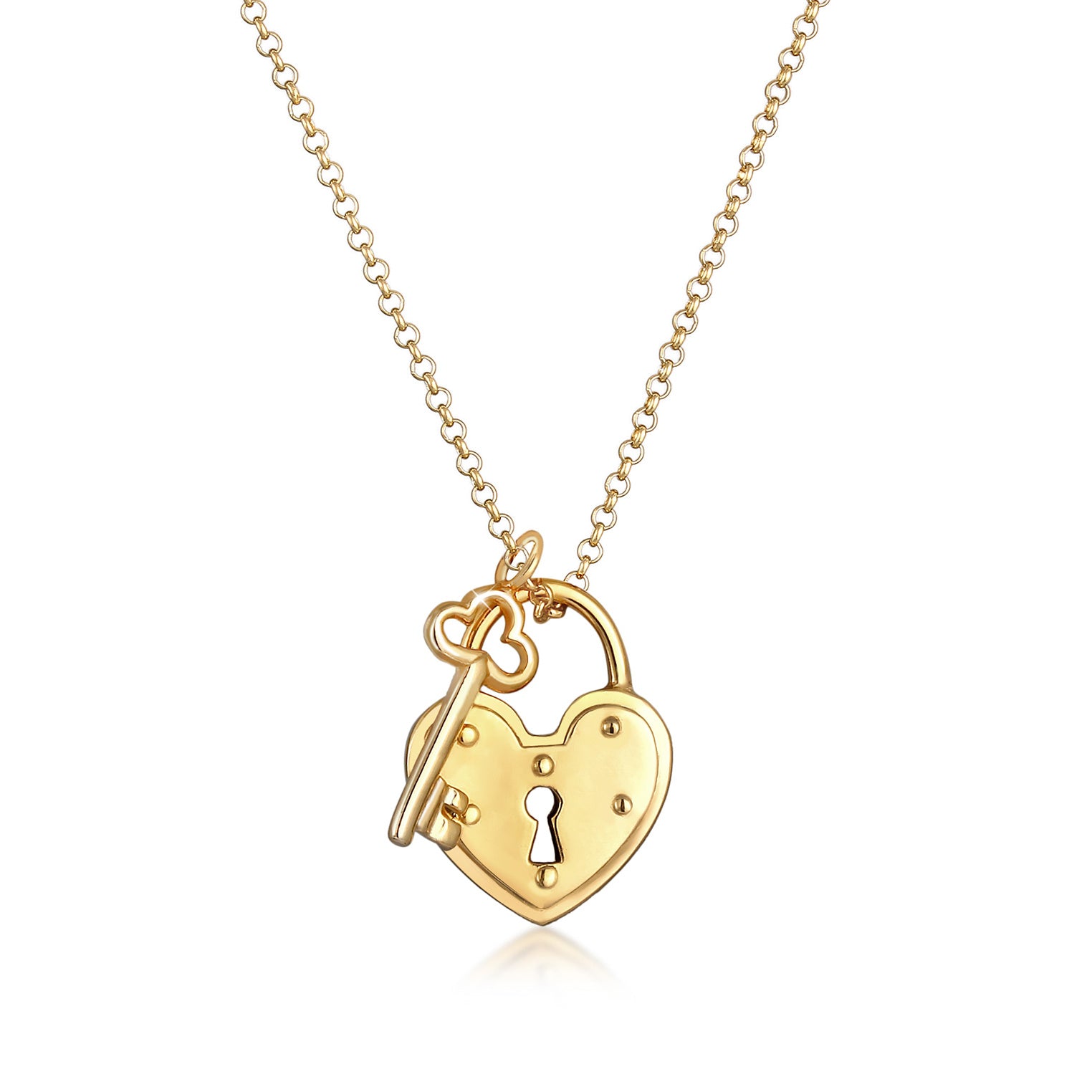 Elli 925 Sterling Silver Necklace with Pendant 2004-BF-0007788-001