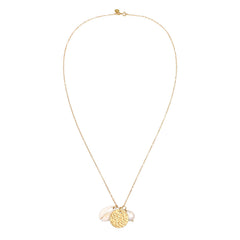 Elli 925 Sterling Silver Pearl Necklace with Pearl 2004-BF-0007895-001