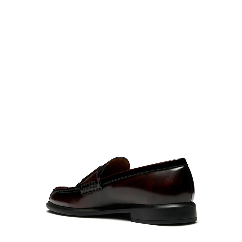 Isabel Bernard Vendôme Blandine Bordeaux Loafers van Kalfsleer IB51015-652-39-zoom-