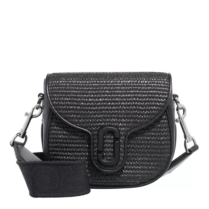 Marc Jacobs The Mini Bag Black Raffia Crossbody Bag 2001-A0270543-zoom-