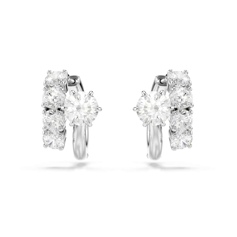 Swarovski Matrix Crash Zilveren Oorbellen 5753572-zoom-