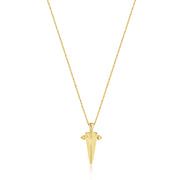 Ania Haie Polished Punk Goudkleurige 925 Zilveren Collier AH-N053-03G