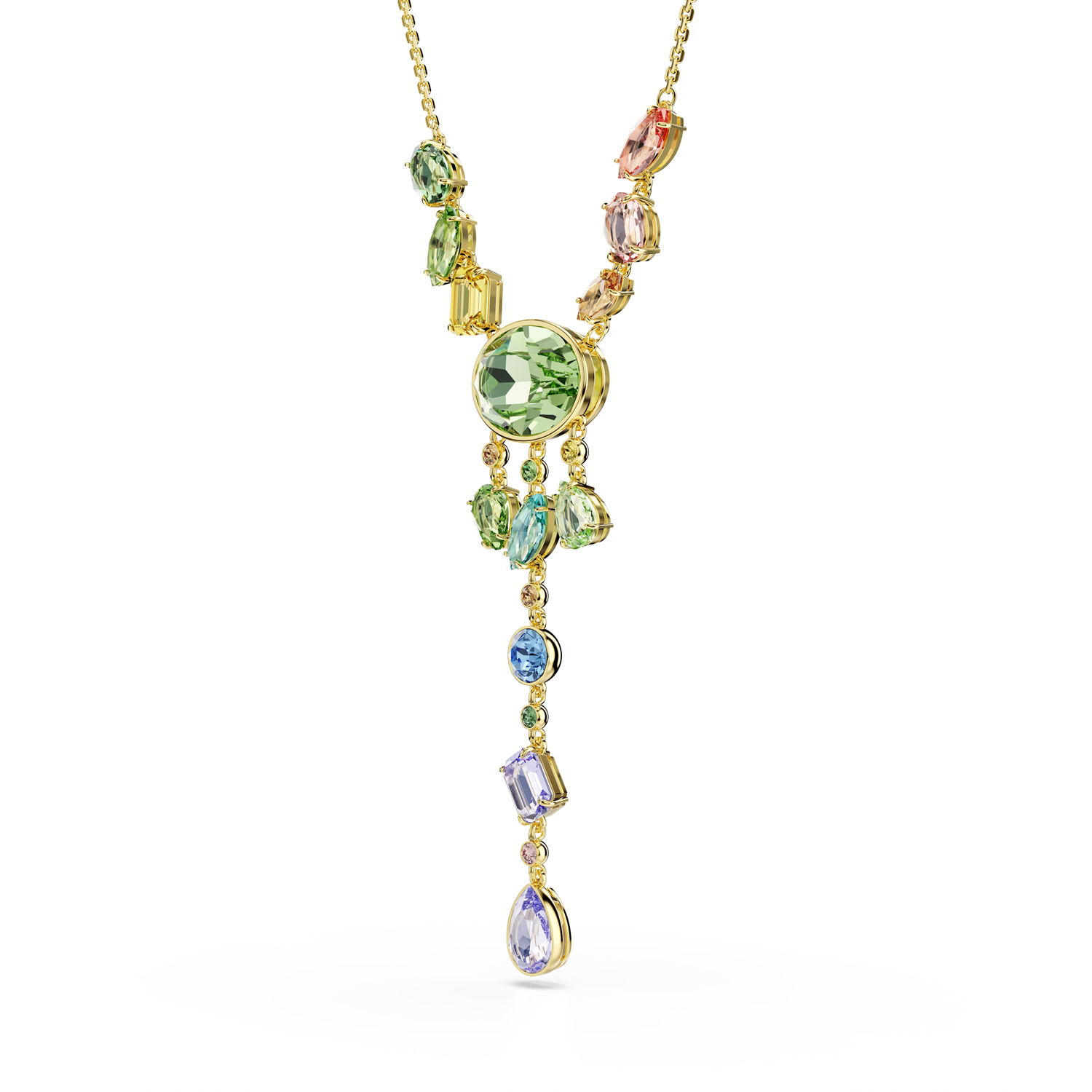 Swarovski Gema Gold Plated Necklace 5737451