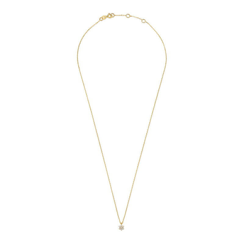 Isabel Bernard De La Paix Romee Ketting met Diamanten 0.07 Karaat IBD350034-zoom-