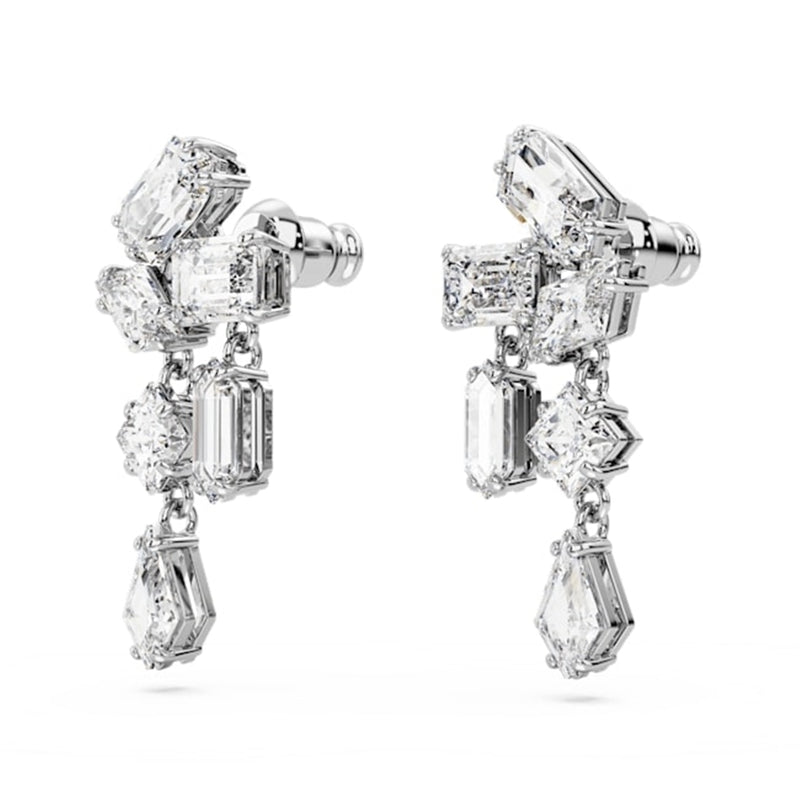 Swarovski Mesmera Silver-coloured Ear Studs 5665825-zoom-