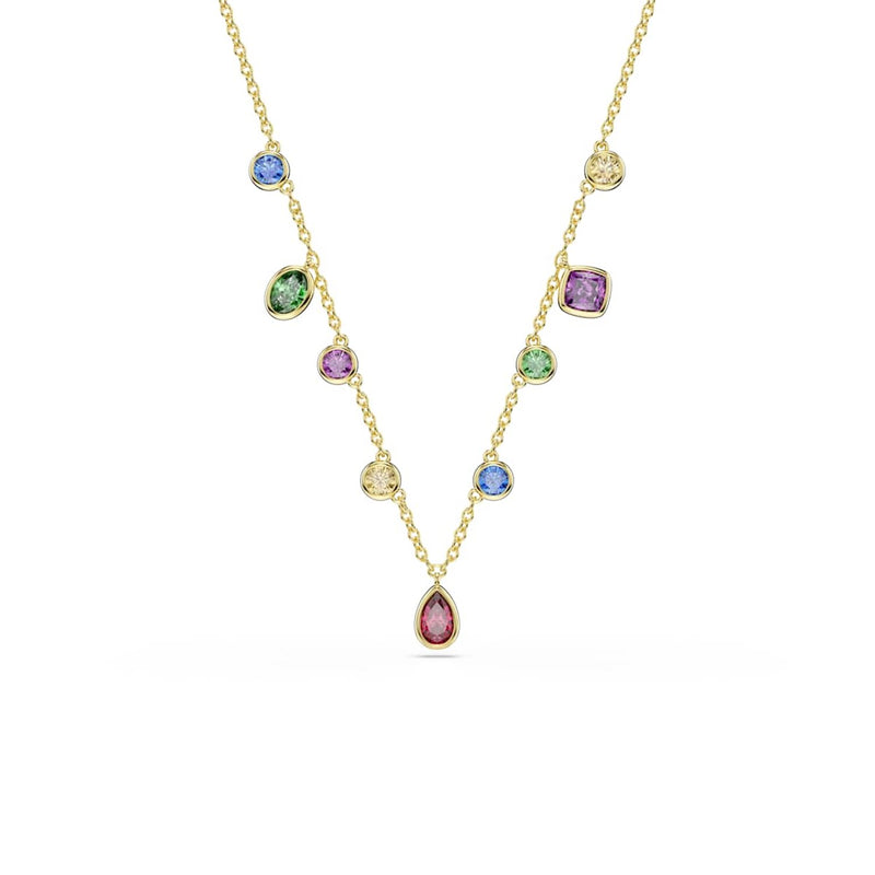Swarovski Imber Organic Goudkleurige Multicolour Ketting 5753274-zoom-