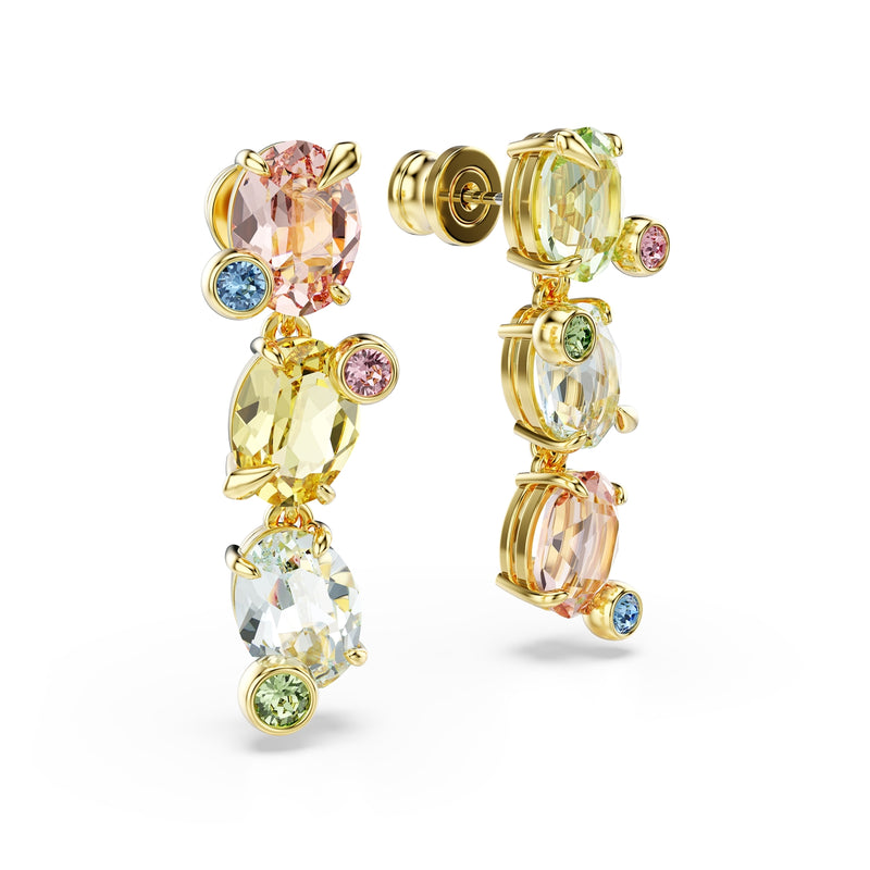 Swarovski Gema Gold Coloured Ear studs 5714815-zoom-
