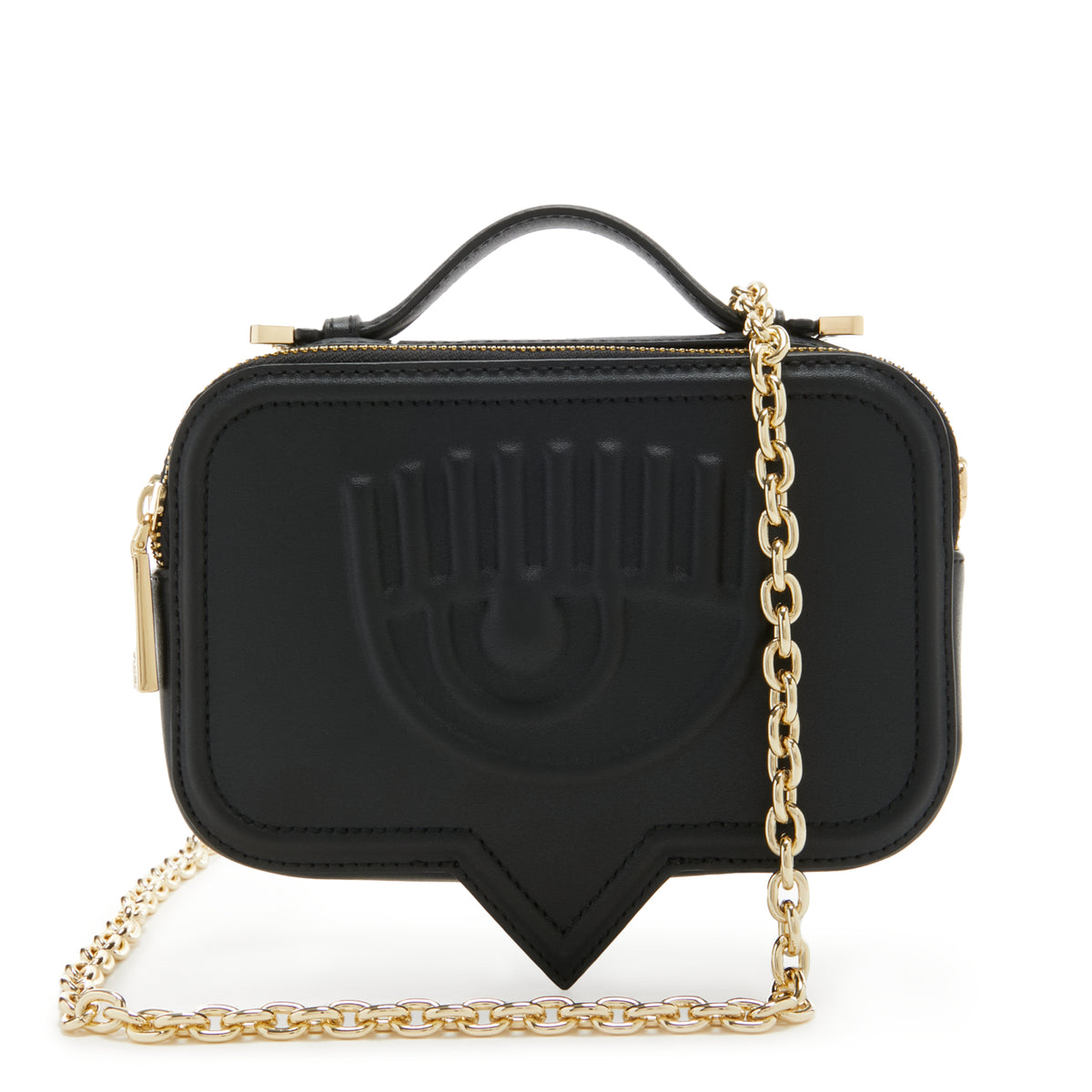 Chiara Ferragni Eyelike Black Crossbody Bag 75SB4BA5-ZS517-899