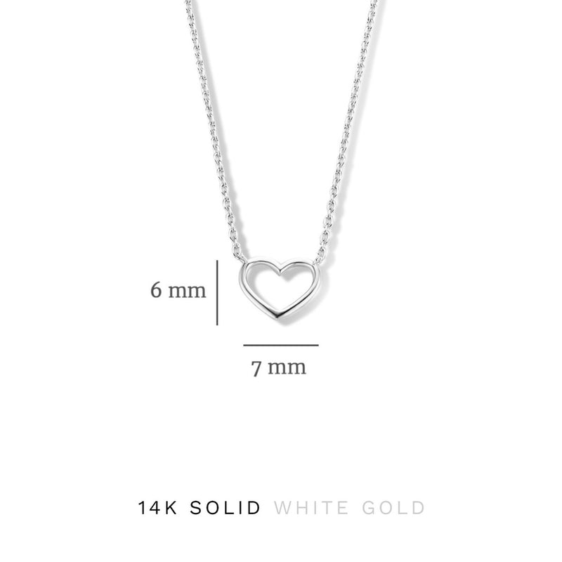 Isabel Bernard Cadeau d'Isabel 14 karaat witgouden collier en armband giftset IB90059-zoom-