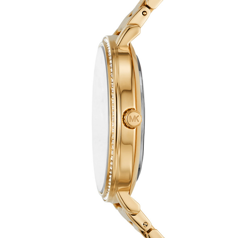 Michael Kors Pyper Gold and Black Women's Watch MK4593-zoom-