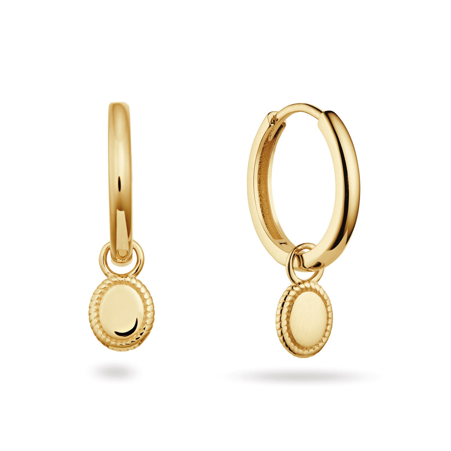 Jackie Gold Amsterdam 14 Karat Gold Earrings JKE25.575