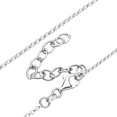Elli 925 Sterling Silver Pearl Necklace with Pearl 2004-BF-0007994-001