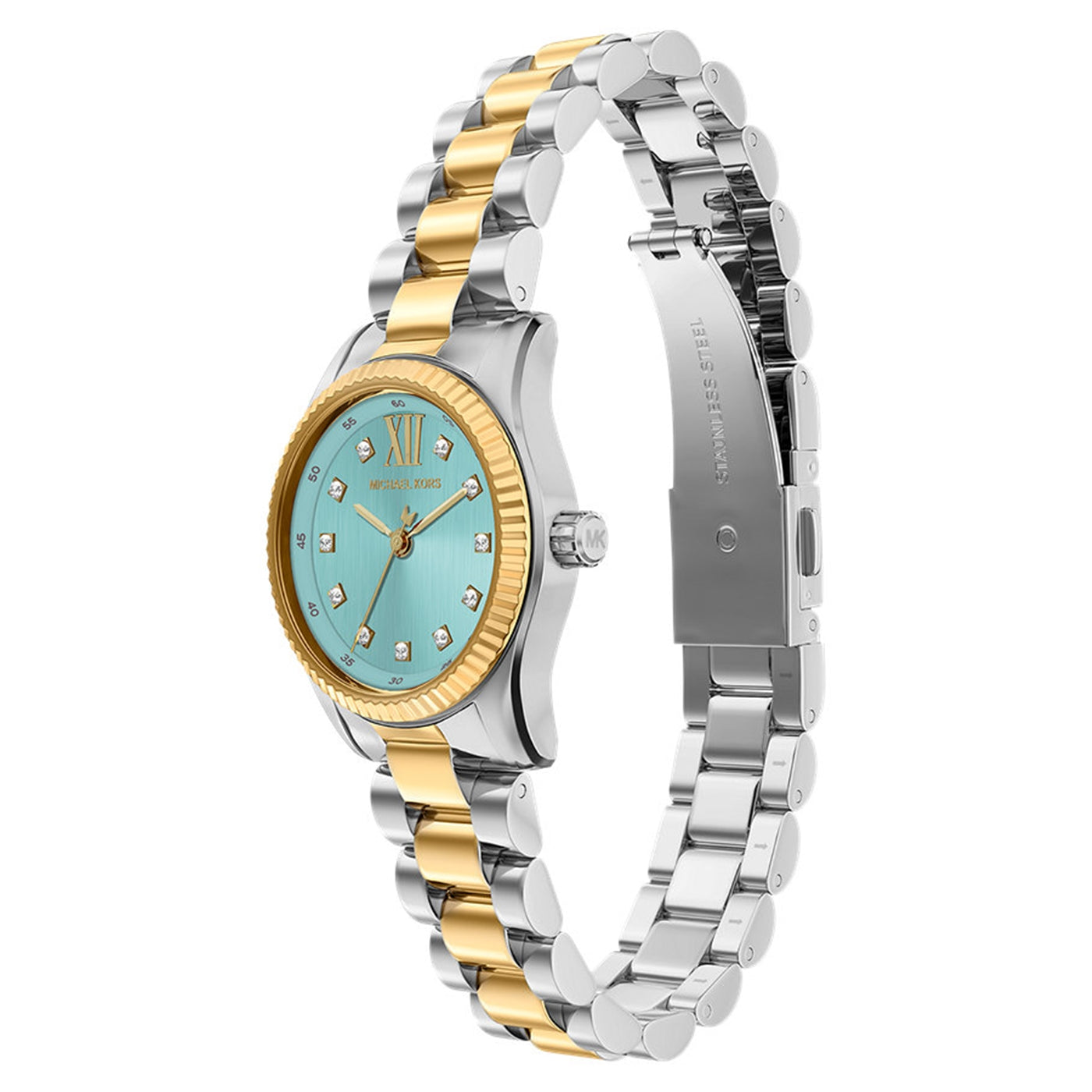 Michael Kors Lexington Round Blue Dial Watch MK7579