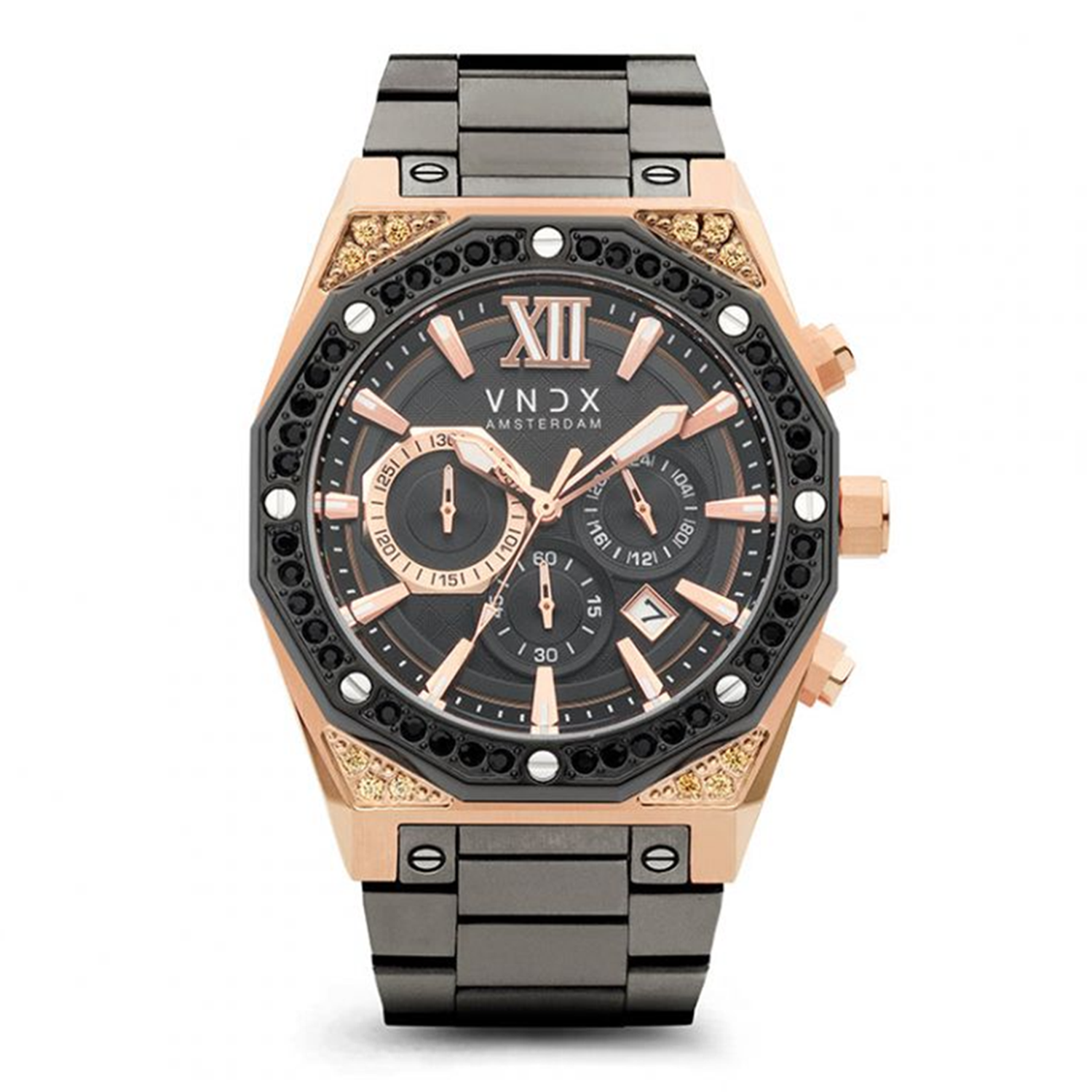 VNDX Wise Man Stones Men's Watch 2003-MR11880-16