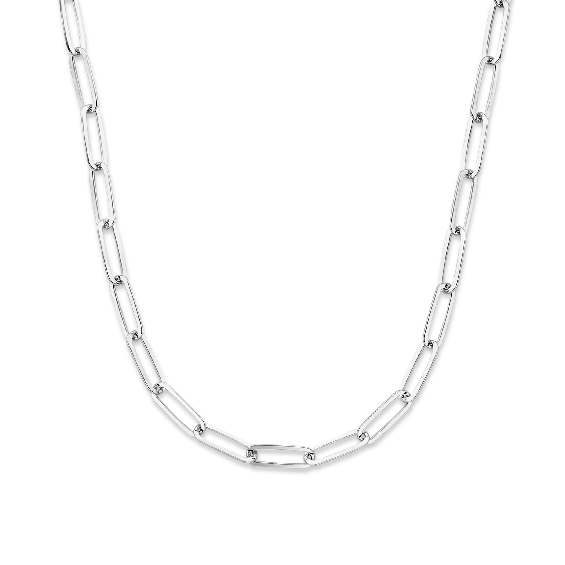Parte Di Me Bibbiena Poppi Felice 925 Sterling Silver Schakel Necklace PDM34091