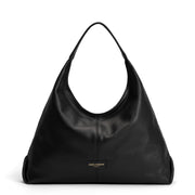 Isabel Bernard Honoré Grace black calfskin leather shoulder bag IB25093-001