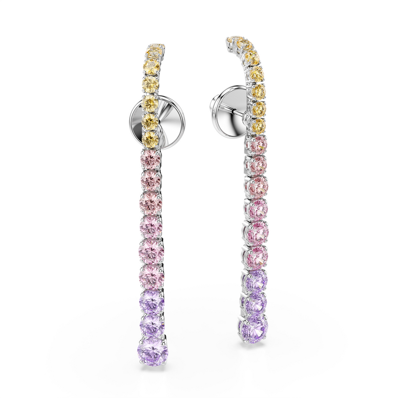 Swarovski Matrix Silver Earrings 5751195-zoom-