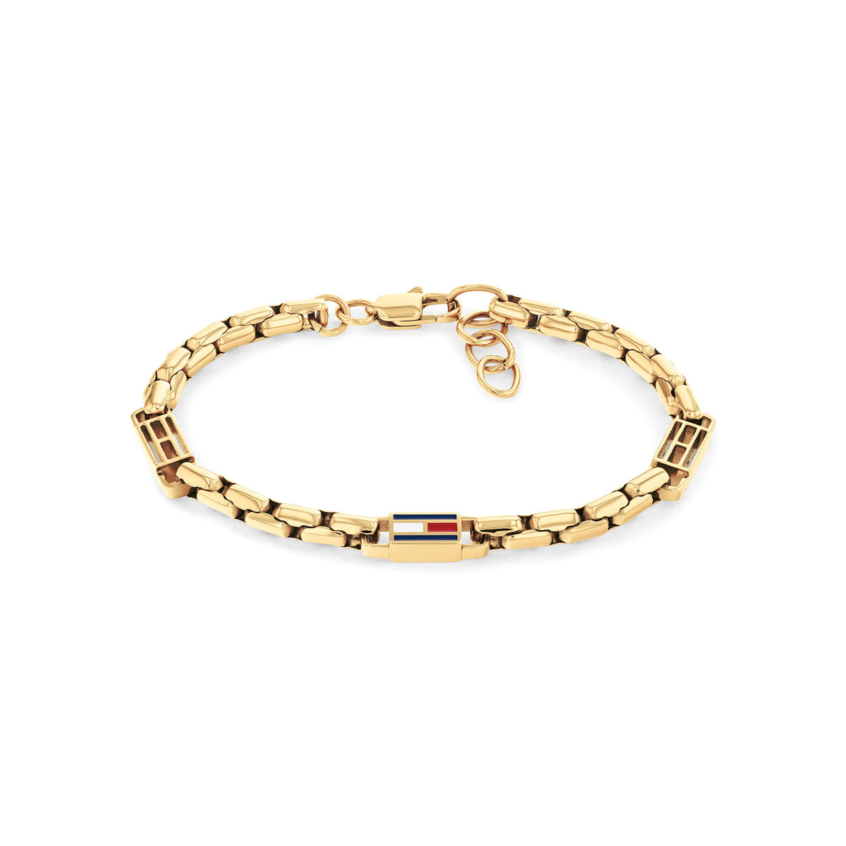 Tommy Hilfiger Stainless Steel Gold-coloured Men's Chain Bracelet TJ2790675