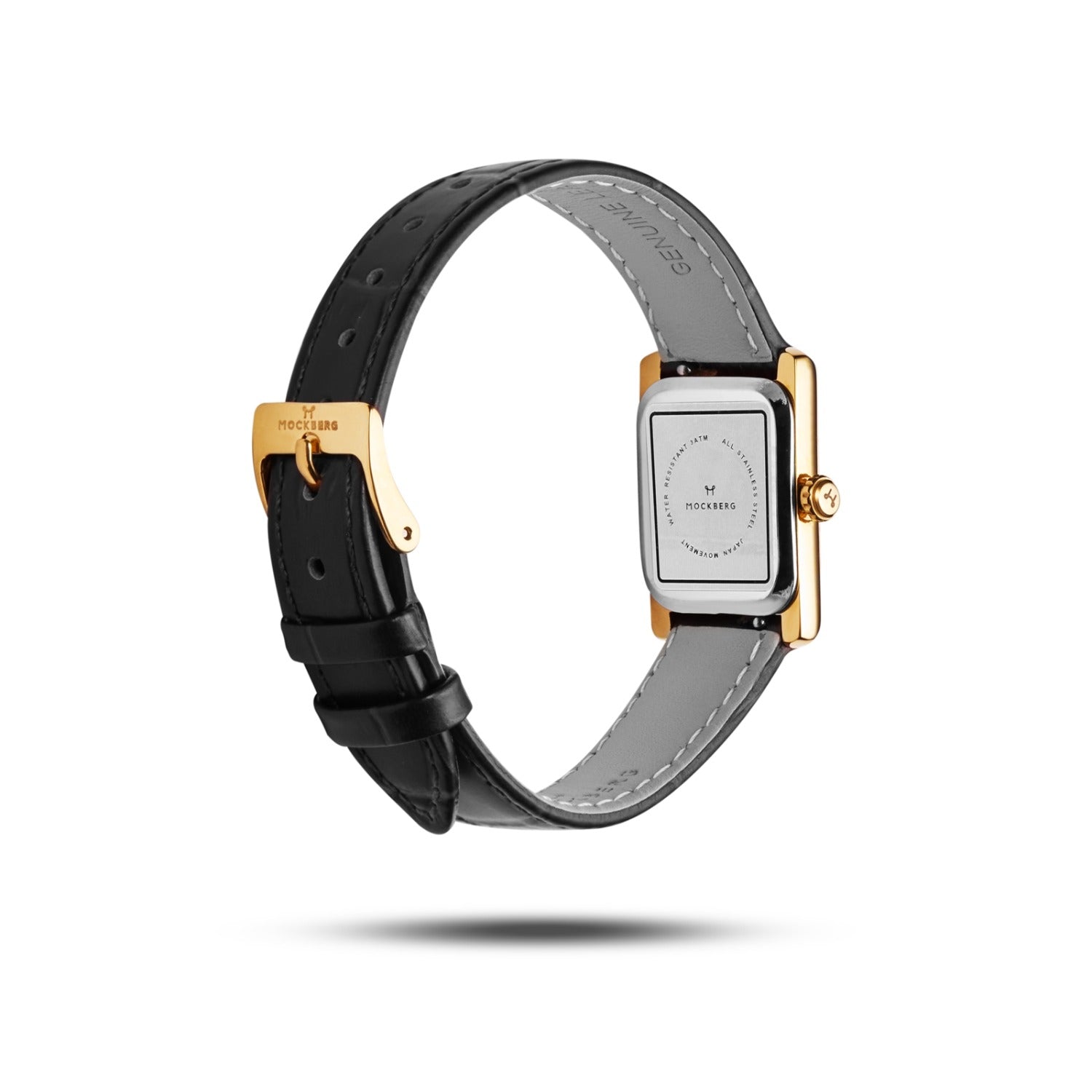Mockberg Timeless Black Leather Women's Watch MB0245