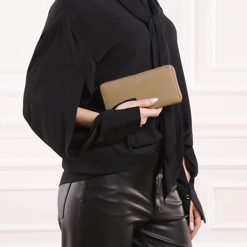 JOOP! Beige Wallet With Zip-Around Zipper 2001-A0490393-zoom-