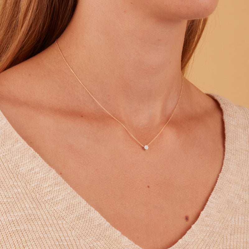 Blush 14 Karaat Gouden Ketting 3077BZI (Lengte: 42.00 cm)-zoom-