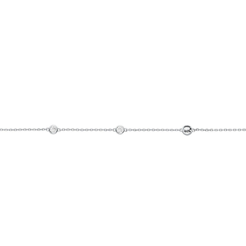 Michael Kors Premium Sterling Silver Necklace MKC1714CZ040-zoom-