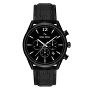 Mats Meier Grand Cornier Chrono Mat Zwart Horloge MM00102