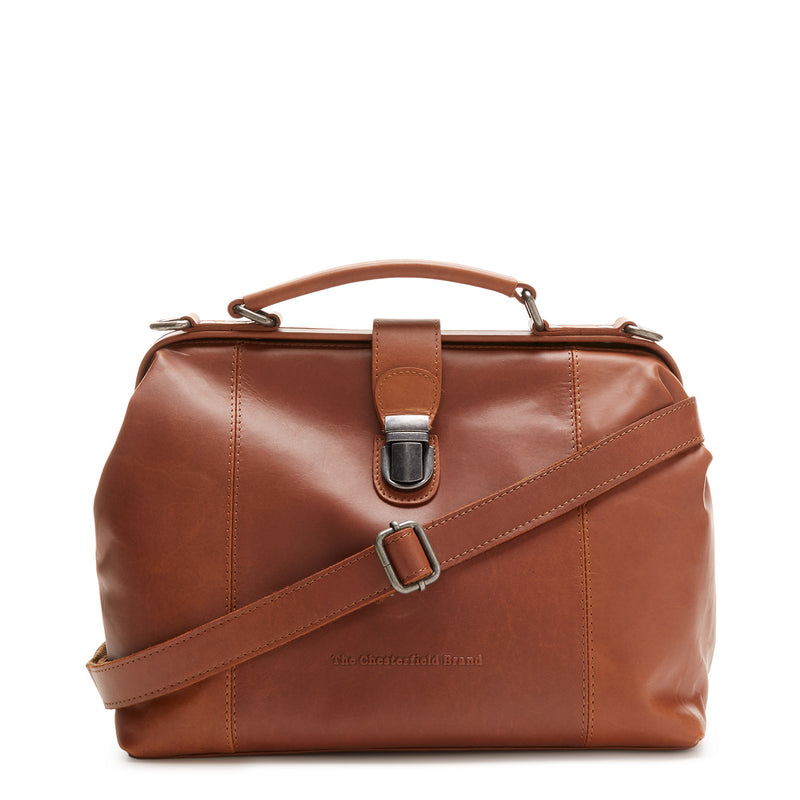 The Chesterfield Brand Shaun Cognac Leather Handbag C48.111831-zoom-