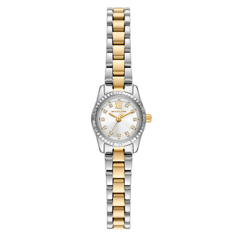 Michael Kors Lexington Silver Micro Petite Women's Watch MK4903-zoom-